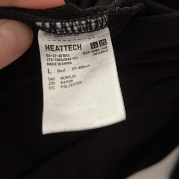 uniqlo heattech black cardigan in Women - Picture 5 of 8